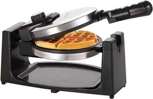 Belgian Waffle Maker Commercial Double Waring Breakfast Iron Kitchen Heavy New - Picture 1 of 9
