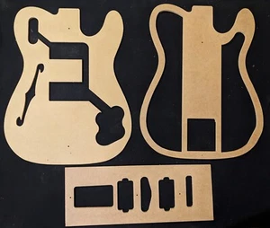 Plantillas de guitarra - Cuerpo de guitarra '72, hecho CNC, línea delgada de lujo - Imagen 1 de 1