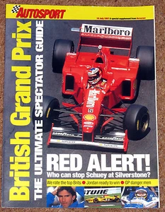 Guía del GP de Gran Bretaña 1997 - Jordan Team, mejores pilotos británicos, Johnny Herbert - Imagen 1 de 1