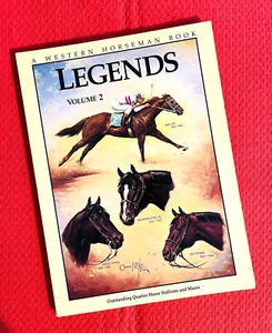 Quarter Horse Legends Book #2 - JET DECK, MIDNIGHT, +++ - SUPERB INFO & PIX!! - Picture 1 of 12