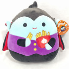 squishmallow vince with garlic fries 12" nwt halloween vampire dracula tags