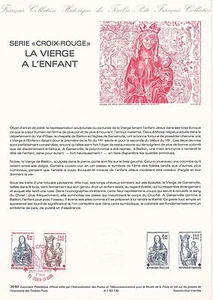 Philatelistisches Dokument 1. Tag: 39 1983 - Rotes Kreuz Jungfrau mit Kind - Bild 1 von 1