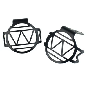 2X Motorcycle Auxiliary Fog Light Covers Protect Guard For R1200GS F800GS - Imagen 1 de 6