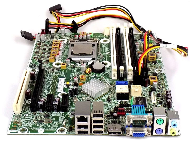 Mainboard CPU Bundle: HP 615114-001 BTX + Intel Core i3-2120 3.3Ghz (2C/4T) 1155 - Bild 1 von 1