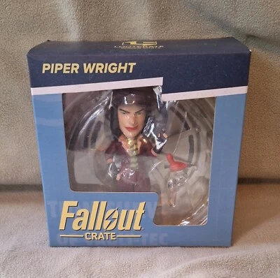 Loot Crate Exclusive Fallout 4 Screen Shot Piper Wright Figure NEW Rare Bethesda - Image 1 of 4