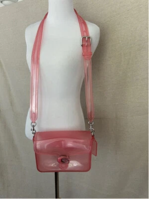 Coach Pink Clear Crossbody Bag - Image 1 of 4
