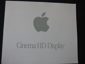 Cinema HD Dislpay Installment Card [Apple] 2002 - Picture 1 of 2