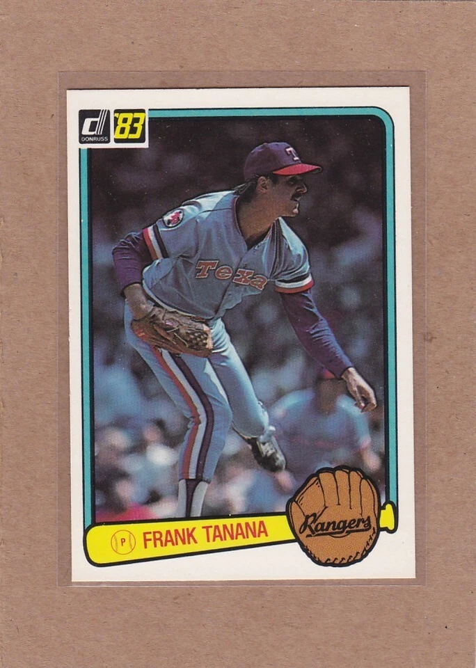 1983 DONRUSS BASEBALL FRANK TANANA #447 RANGERS NMMT *E2336 - Image 1 of 1