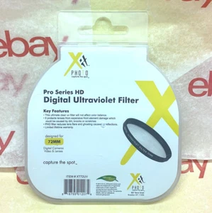 XIT UV FILTER 72mm Ultraviolet 72 mm to Camera NIKON CANON Panasonic Sony  - Picture 1 of 9