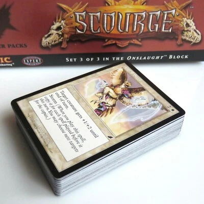 SCOURGE ~ Complete 55 Card COMMON SET MtG vengeful dead reaping graves goblin - Image 1 of 3