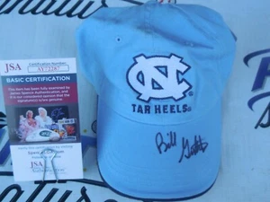 Sombrero Bill Gutheridge firmado UNC North Carolina Tar Heels certificado de autenticidad JSA - Imagen 1 de 2