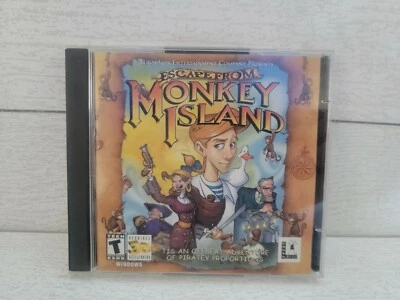Escape From Monkey Island PC CD-ROM Game LucasArts Prima Hint Book - Image 1 of 4