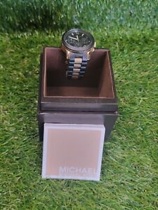 Michael Kors Runway Black & Gold MK5191 Watch 