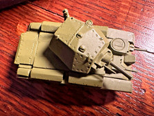 VINTAGE COMET TANKS OF THE WORLD BRITISH CRUISER 1943 TOY TANK WWII 5007 W/BOX