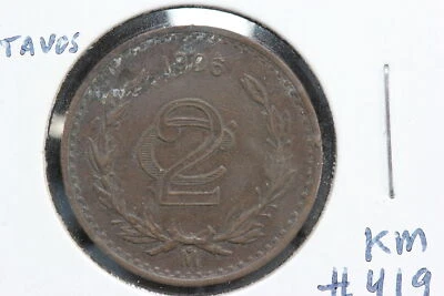 1906 Mexico 2 Centavos Narrow Date Variety 4GHK - Image 1 of 4