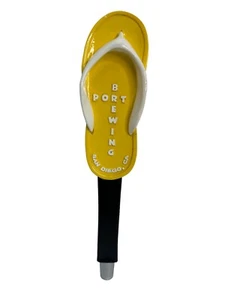 Port Brewing Co Yellow Flip Flop Beer Tap Handle - Picture 1 of 4