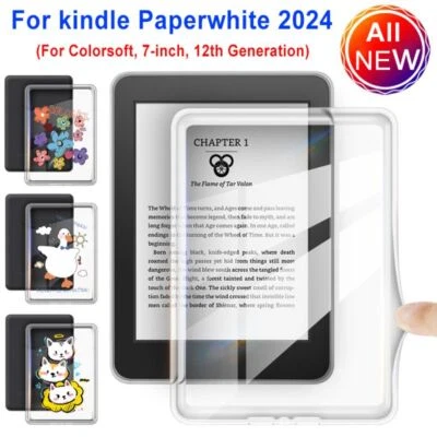Acrylic Back Cover for Kindle Paperwhite 12th Generation 7 inch 2024 Colorsoft - Image 1 of 4