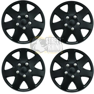 Ford Orion 16" Stylish Black Tempest Wheel Cover Hub Caps x4 - Picture 1 of 1