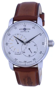 Reloj para hombre Zeppelin nuevo Captain's Line correa de cuero automático 8662-1 86621 - Imagen 1 de 3