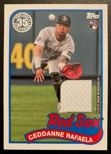 Actualización Topps 1989 Reliquia CEDDANNE RAFAELA RC #89RU-CR BOSTON RED SOX - Imagen 1 de 2