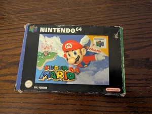 Nintendo 64 N64 Game: Super Mario 64 Boxed With Manual *Tested/Working* - Picture 1 of 9