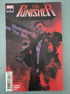 THE PUNISHER #1 (2018) MARVEL COMICS ROSENBERG! KUDRANSKI! FABELA! - Picture 1 of 2