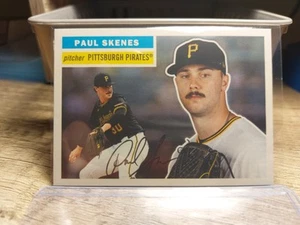 Lámina holográfica Paul Skenes 2025 Topps Heritage 25 aniversario H25-5 - Imagen 1 de 2