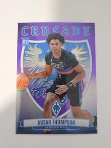 2023-24 Panini Phoenix - Crusade Ausar Thompson #4 púrpura/75 (RC) - Imagen 1 de 11