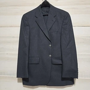 Chaps Ralph Lauren Herren Blazer Grau 100% Wolle Gefüttert Anzug Jacke Sport Mantel 39S - Bild 1 von 9