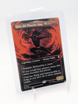MTG - Ozai, the Phoenix King - Borderless Mythic #335 - Avatar: TLA NM - Image 1 of 2