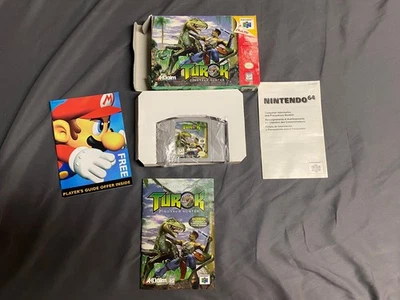1997 Nintendo N64 Turok Dinosaur Hunter Game Complete In Box Tested Working - Image 1 of 4