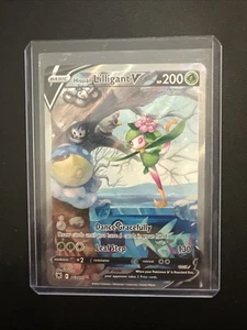 Carta Hisuian Lilligant V 163/189 Alt Art Ultra Rara Pokémon Radianza Astrale Mint - Foto 1 di 2
