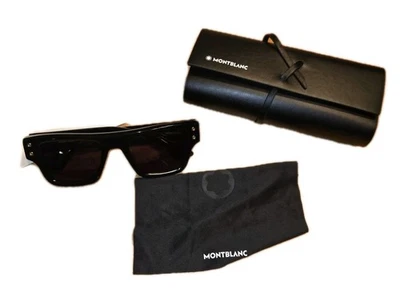 Gafas de sol MONT BLANC MB0253S negras NUEVAS Foto 1 de 4