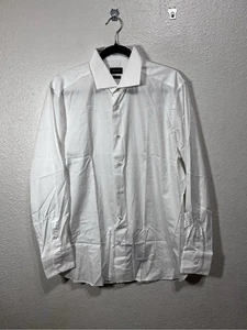 Zegna Trofeo bequemes Baumwollhemd, weiß, 42/16,5, neu 575 $ - Bild 1 von 11