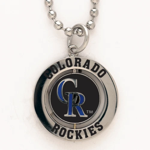 Colorado Rockies Spinner Logo Necklace with chain - Image 1 of 1