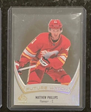 2021-22 SP AUTHENTIC MATTHEW PHILLIPS FUTURE WATCH ACETATE ROOKIE CARD SSP #123