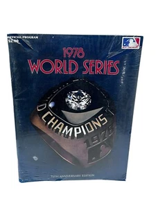 Vintage 1978 World Series 75th Anniversary Edition Official Program SEALED READ - Picture 1 of 7