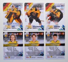 2022 BY Cards IIHF World Junior Championship Team Germany Pick a Player Card