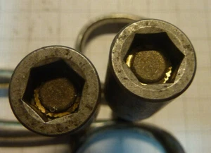 3x Bit-Stecknuss 8 mm Akkuschrauber mit Magnet Bitnuss Nuss - Bild 1 von 2