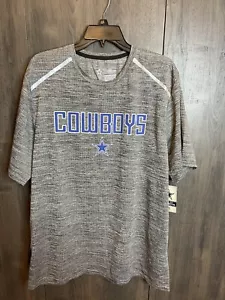 Camiseta Dallas Cowboys NFL Charcoal Witt Shock, X-Grande Nueva Con Etiquetas - Imagen 1 de 8