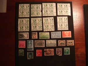 USA Classics to Modern Grab Bag of Wounded Philatelics 298 746 702 785 748 836 - Picture 1 of 12