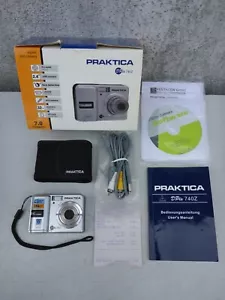 alte Kamera Digitalkamera Praktica DPix 740Z + Zubehör nicht geprüft als defekt - Bild 1 von 12