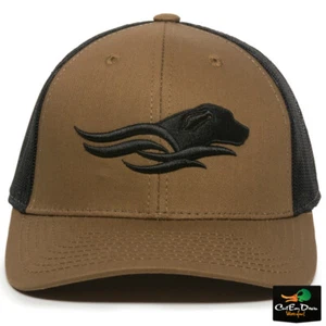 AVERY SPORTING DOG ASD LOGO SNAPBACK BALL CAP HAT - BROWN / BLACK - Picture 1 of 2