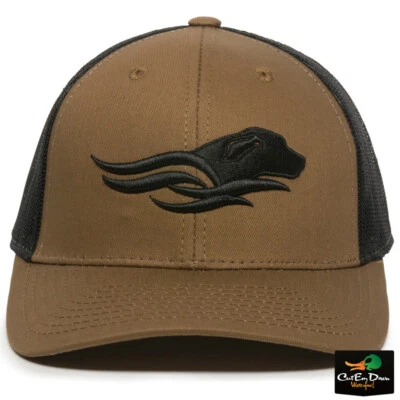 AVERY SPORTING DOG ASD LOGO SNAPBACK BALL CAP HAT - BROWN / BLACK - Image 1 of 2