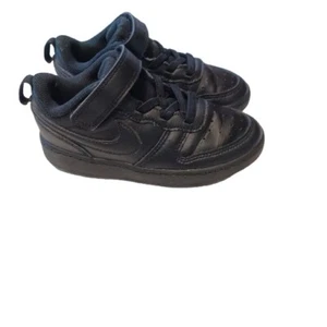 Nike Sport Nike Court Borough Low  Black Toddlers Shoes Size 9C - Picture 1 of 5