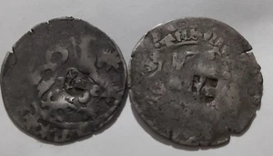 Konvolut Gegenstempel Salzburg Prager Groschen o. J. des böhmischen Königs W. - Bild 1 von 3