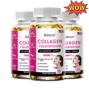 L-Glutathion 1300 mg Kapseln Lebergesundheit Starkes Antioxidans, Anti-UV - Bild 1 von 16