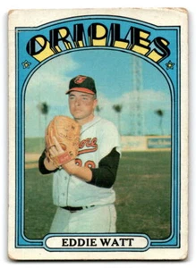 1972 Topps #128 Eddie Watt - Picture 1 of 2