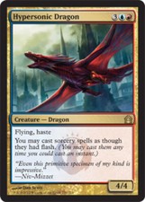 1x Hypersonic Dragon - Foil LP, English MTG Return to Ravnica
