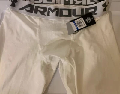 New UNDER ARMOUR Men's Sz XL Heat Gear Armour Compression Leggings Logo Calf NWT - Image 1 of 4